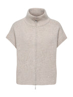 Gilet in maglia JDY Lea Beige 15382986 /Natural Melange JDY 