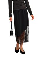 Gonna JDY Geggo Nera con orlo asimmetrico 15382989 /Black JDY 