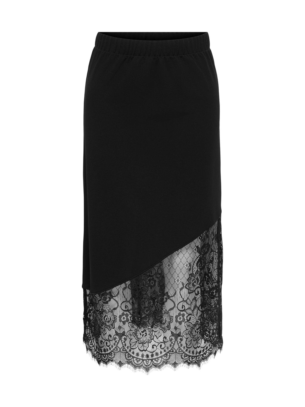 Gonna JDY Geggo Nera con orlo asimmetrico 15382989 /Black JDY 