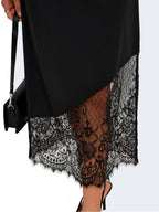 Gonna JDY Geggo Nera con orlo asimmetrico 15382989 /Black JDY 