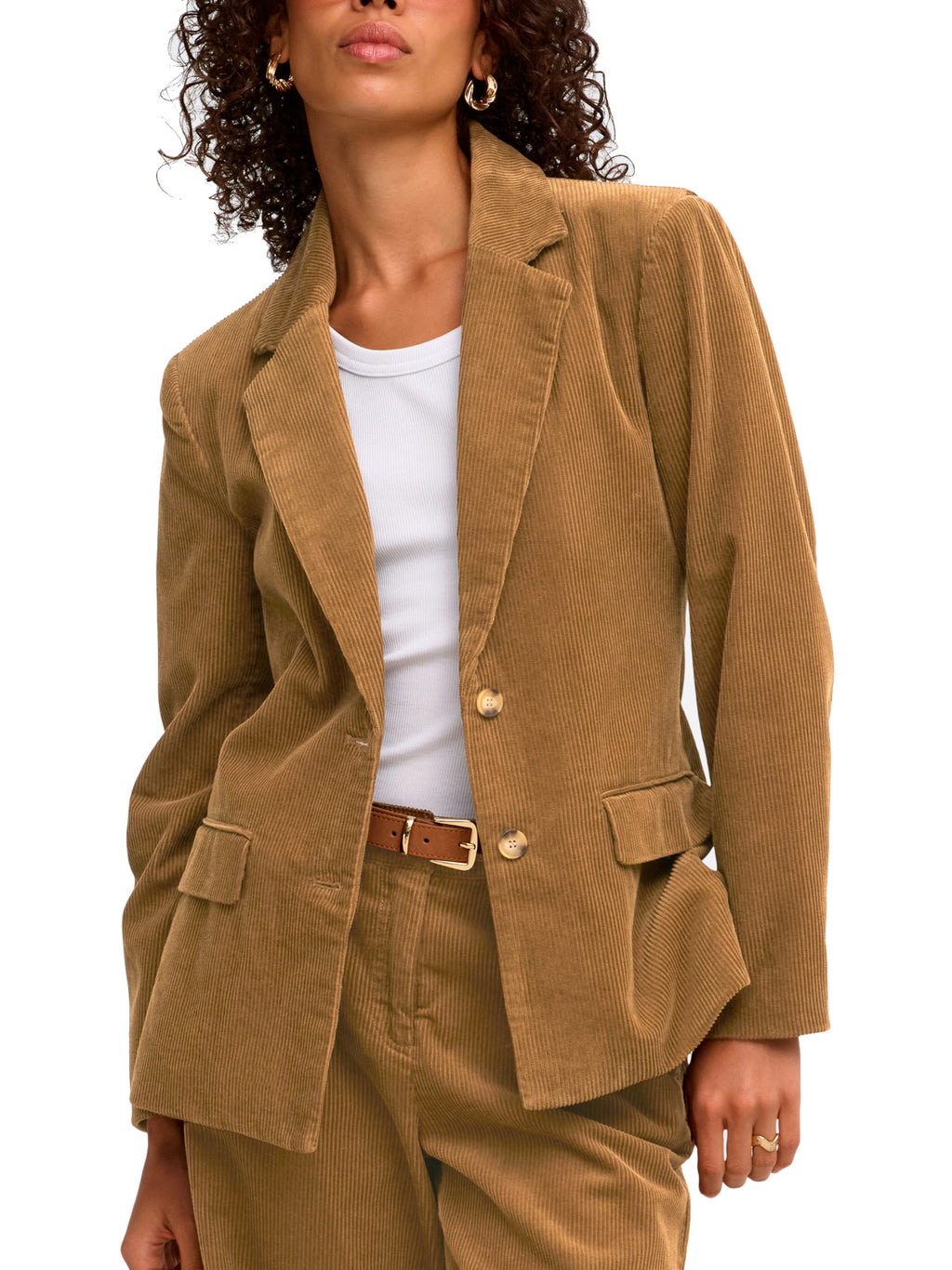Giacca JDY Shira Cammello in velluto 15382998 /Otter JDY 