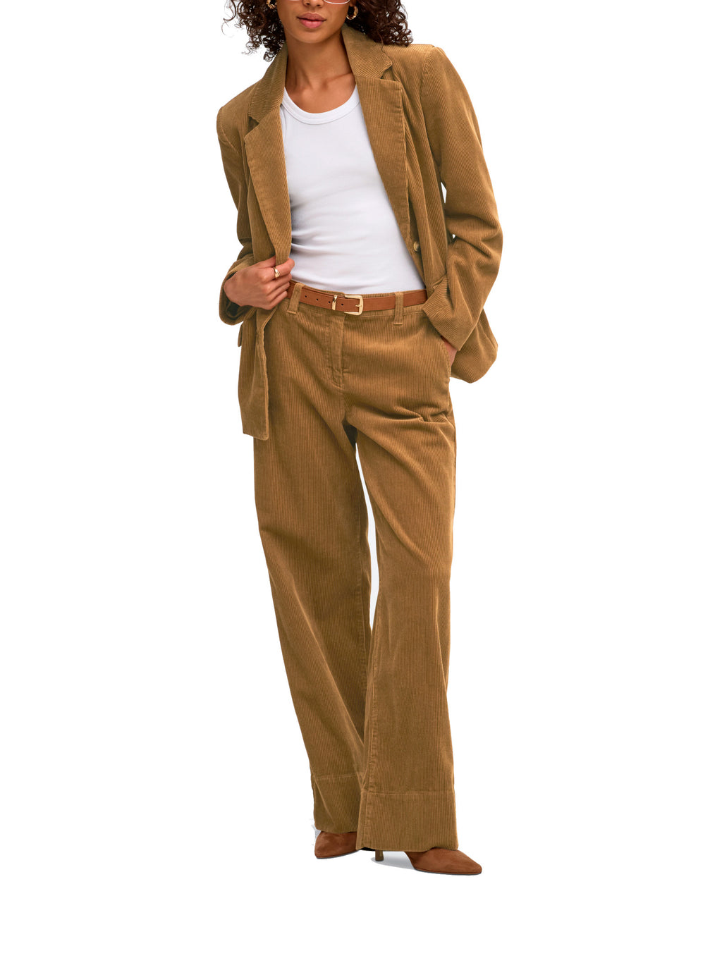 Giacca JDY Shira Cammello in velluto 15382998 /Otter JDY 