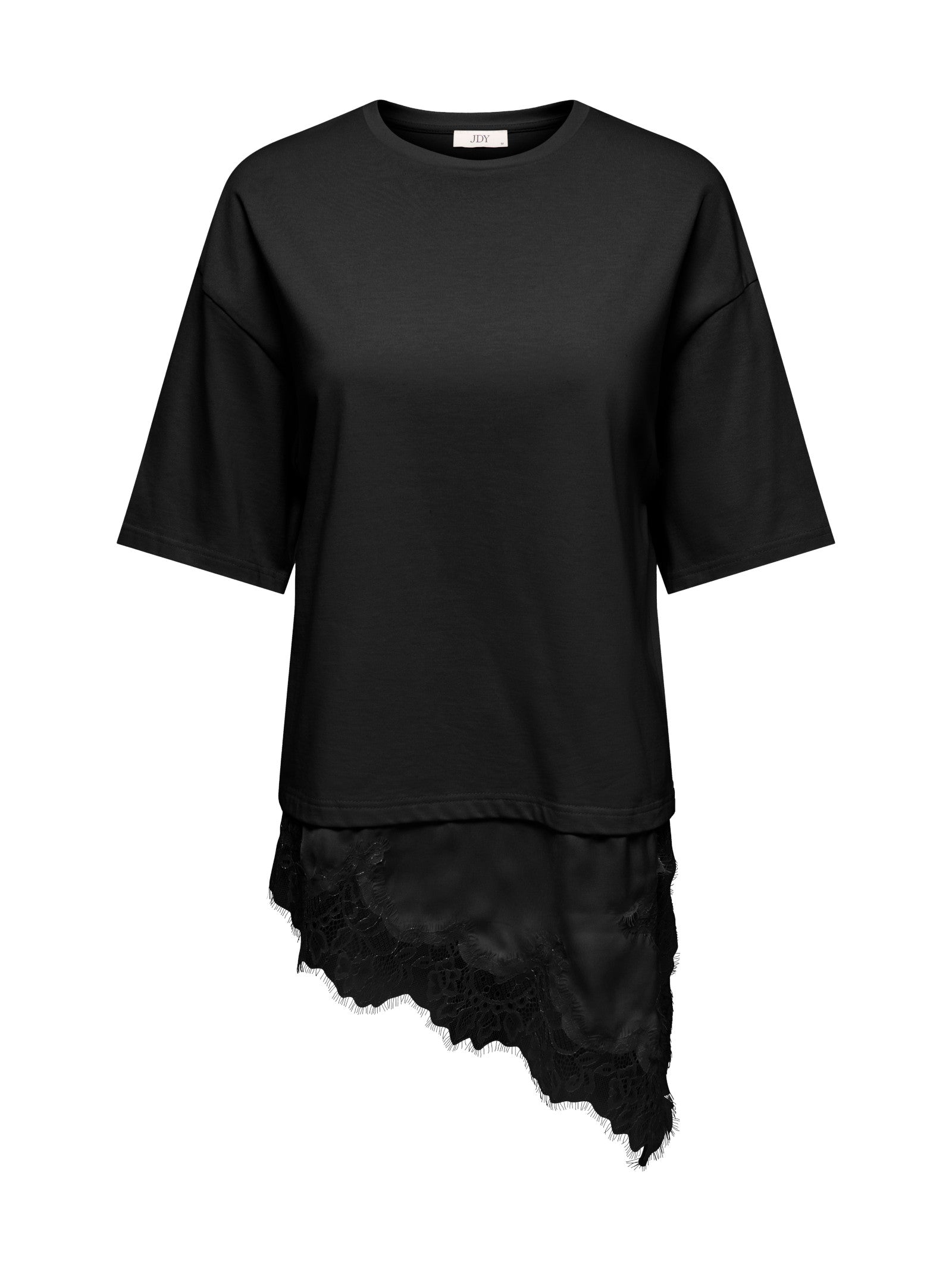 T-shirt Jdy Alma Nera dal fit over 15384230 /Black JDY 