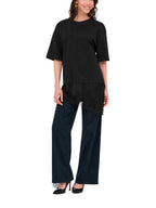 T-shirt Jdy Alma Nera dal fit over 15384230 /Black JDY 
