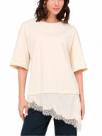 T-shirt Jdy Alma Panna dal fit over 15384230 /Egret JDY 