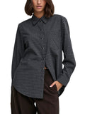 Camicia JDY Lou Nera a quadri 15385086 /Ebony JDY 