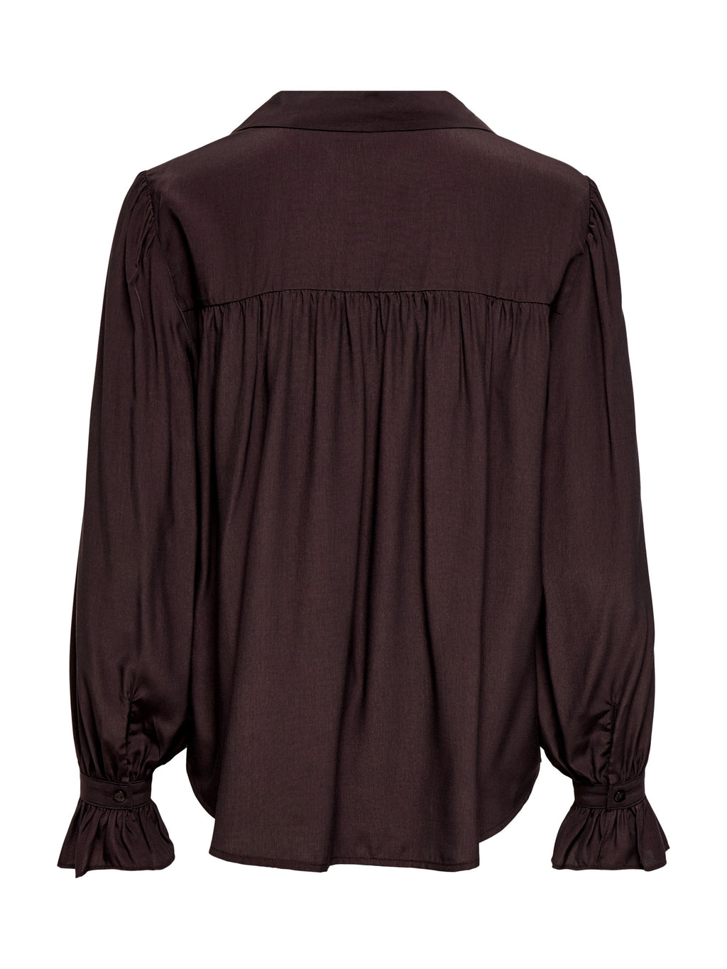 Blusa JDY Marta Marrone con scollo a V 15385238 /Chocolate Plum JDY 