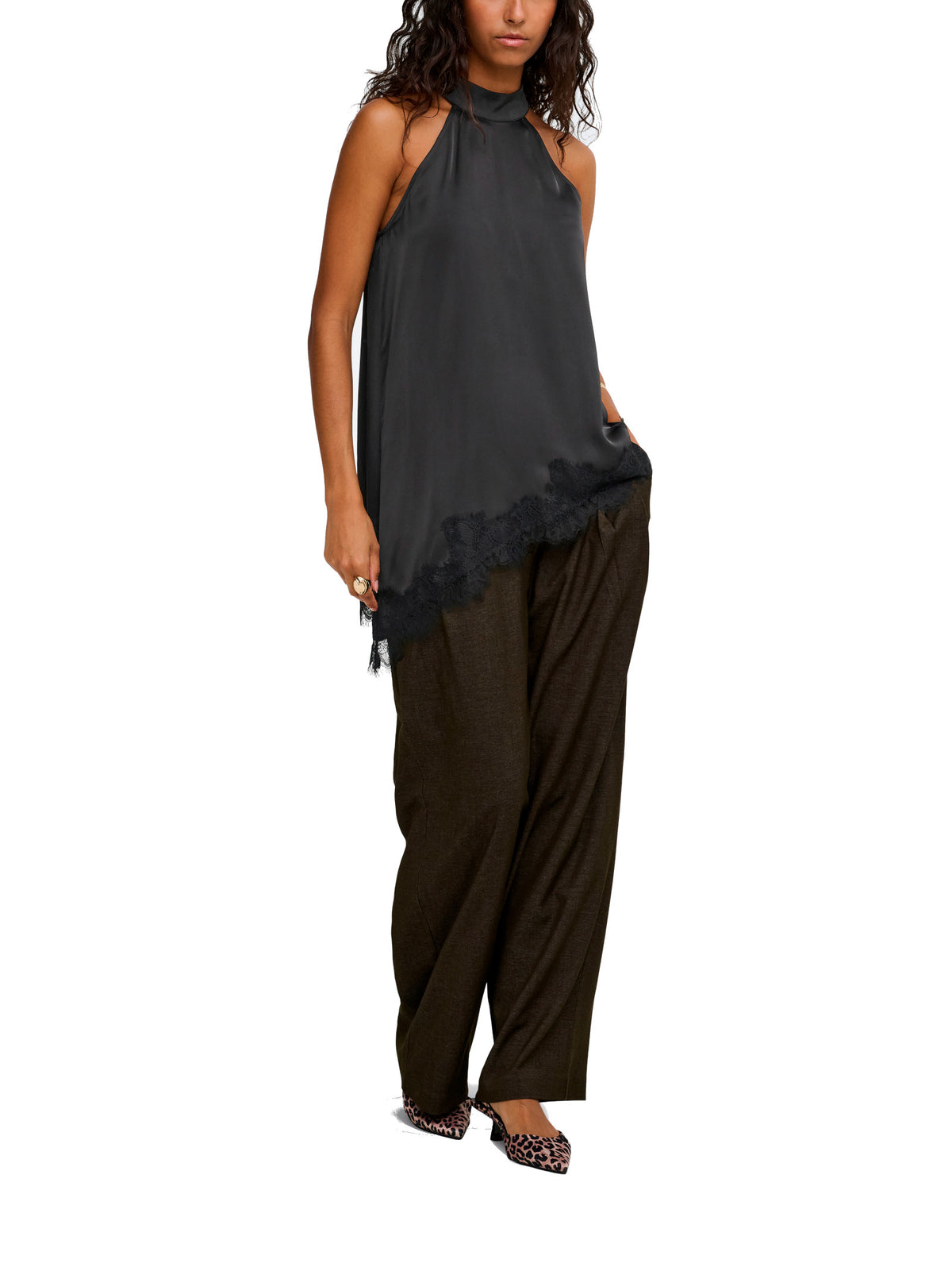 Top Jdy Denise Nero smanicato con pizzo 15385285 /Black JDY 