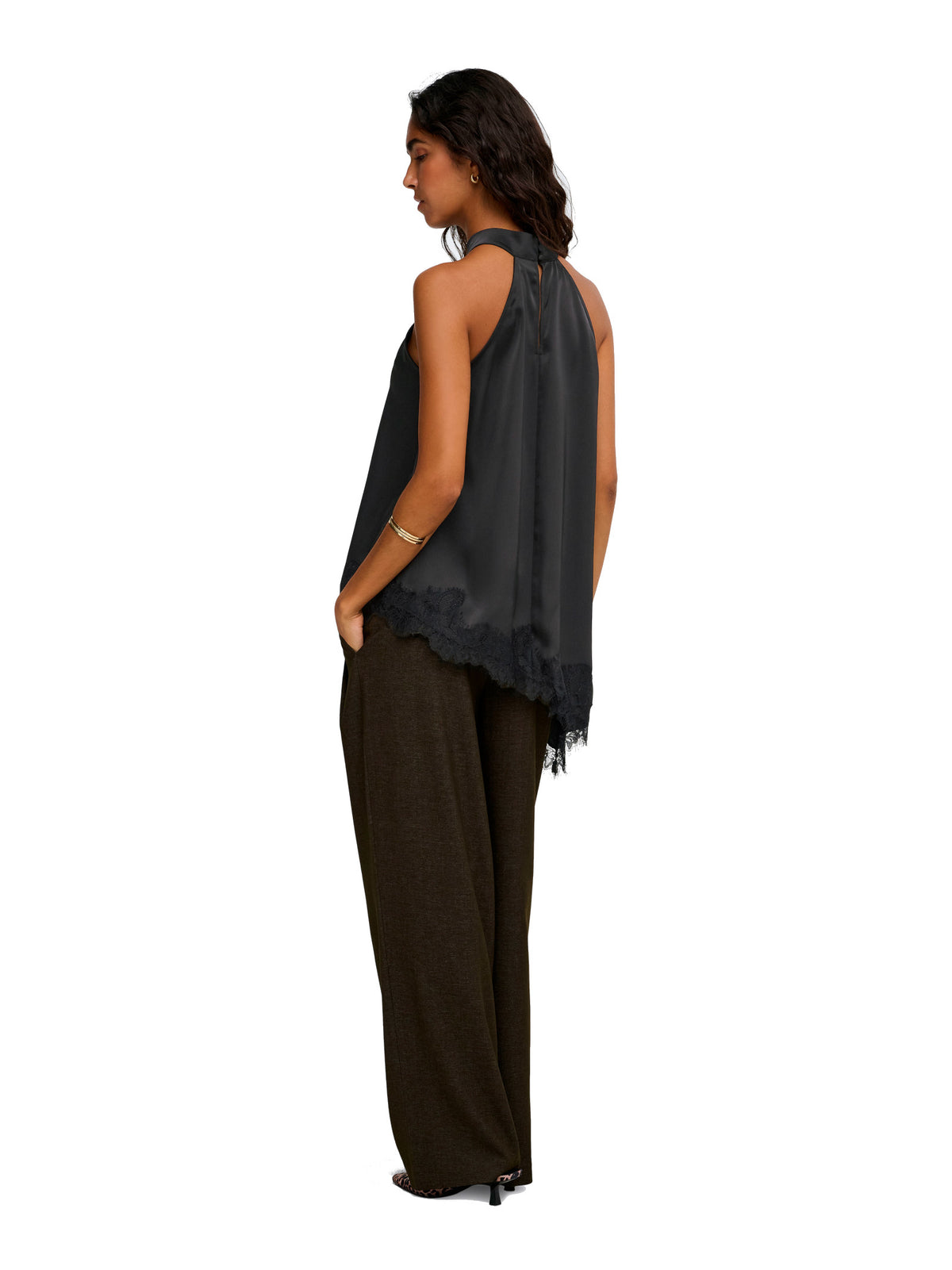 Top Jdy Denise Nero smanicato con pizzo 15385285 /Black JDY 