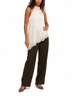 Top Jdy Denise Avorio smanicato con pizzo 15385285 /Pumice Stone JDY 