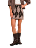 Gonna JDY Bianka Nocciola in maglia 15385362 /Chocolate Torte JDY 
