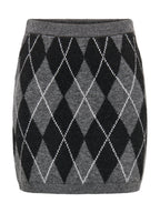 Gonna JDY Bianka grigia in maglia 15385362 /Dark Grey Melange JDY 