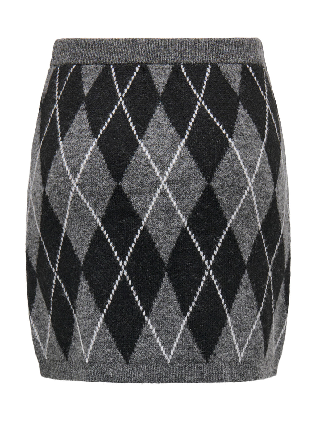 Gonna JDY Bianka grigia in maglia 15385362 /Dark Grey Melange JDY 