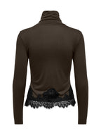 T-shirt JDY Sara Verde Dolcevita 15387807 /Black Olive JDY 