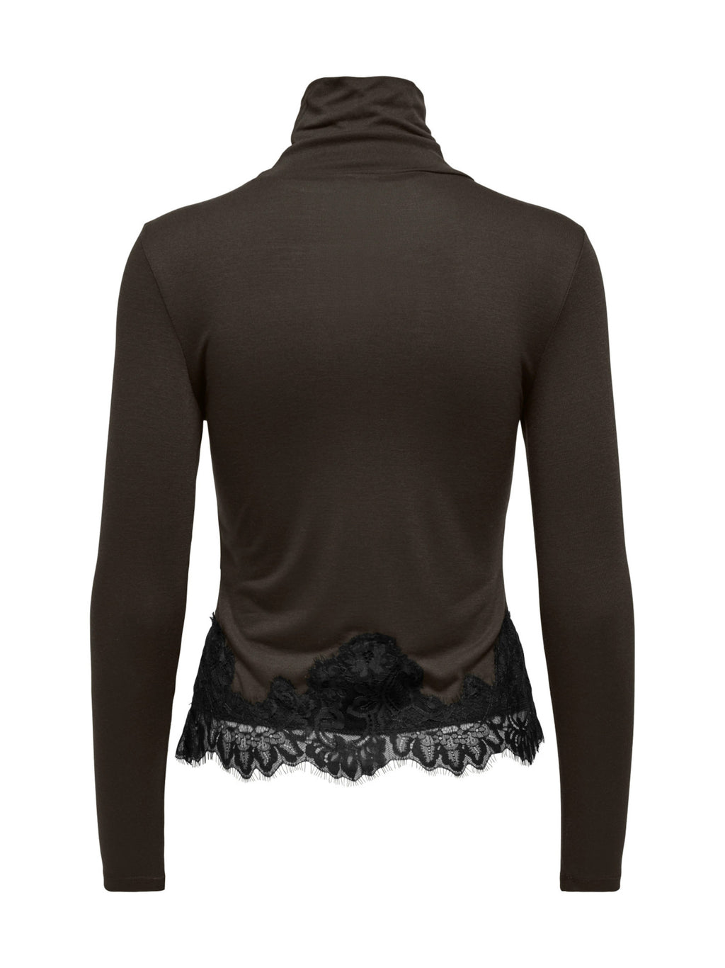 T-shirt JDY Sara Marrone Dolcevita 15387807 /Mulch JDY 