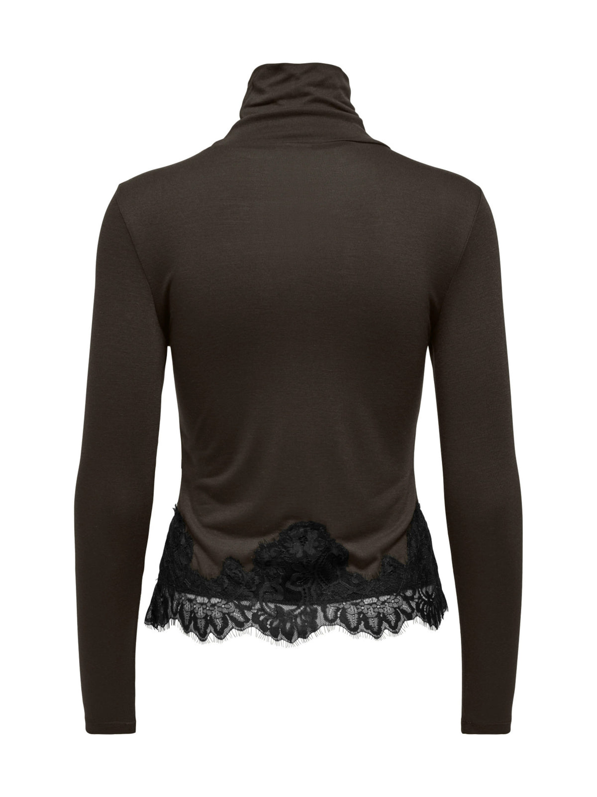 T-shirt JDY Sara Marrone Dolcevita 15387807 /Mulch JDY 