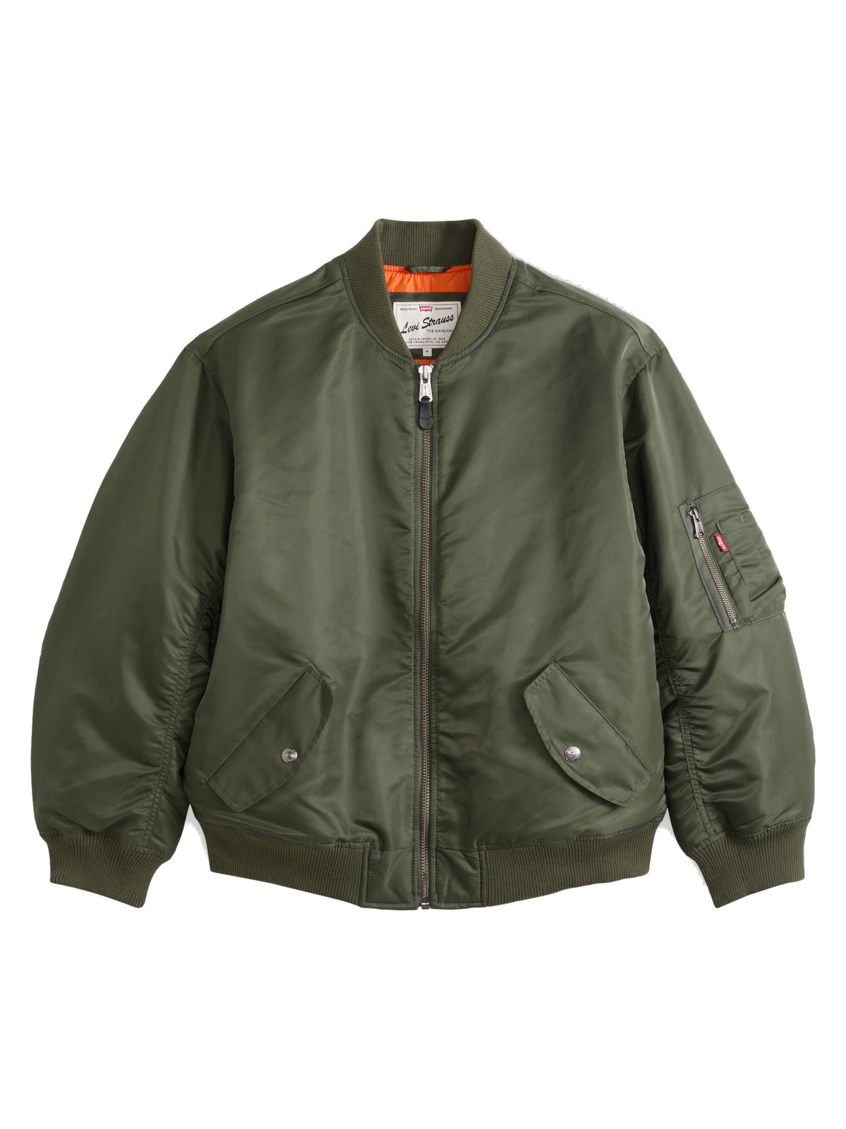 Bomber Levi's® Verde con chiusura a zip 005AL00 01 LEVI'S® 