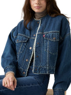 Giubbotto Levi's® Sherpa Medium Blue in denim 0088Z00 00 LEVI'S® 