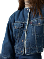 Giubbotto Levi's® Sherpa Medium Blue in denim 0088Z00 00 LEVI'S® 