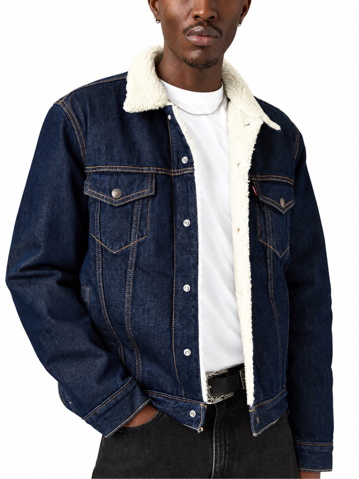 Giubbotto Levi's® Sherpa Dark Blue Denim 1636502 71 LEVI'S® 