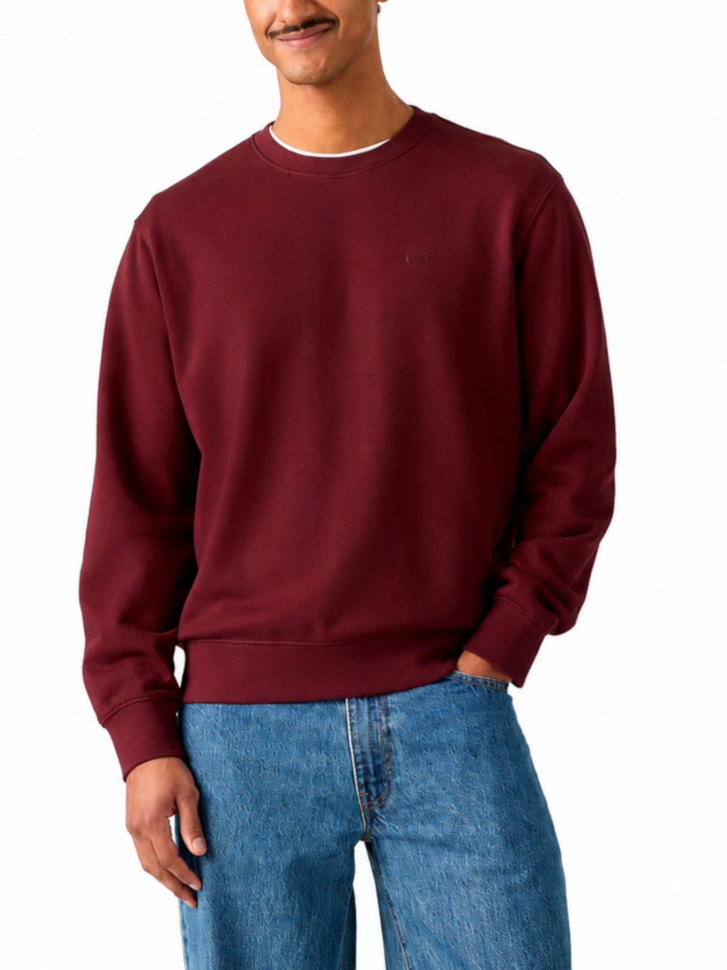 Felpa Levi's®  Original Bordeaux girocollo 3590900 86 LEVI'S® 