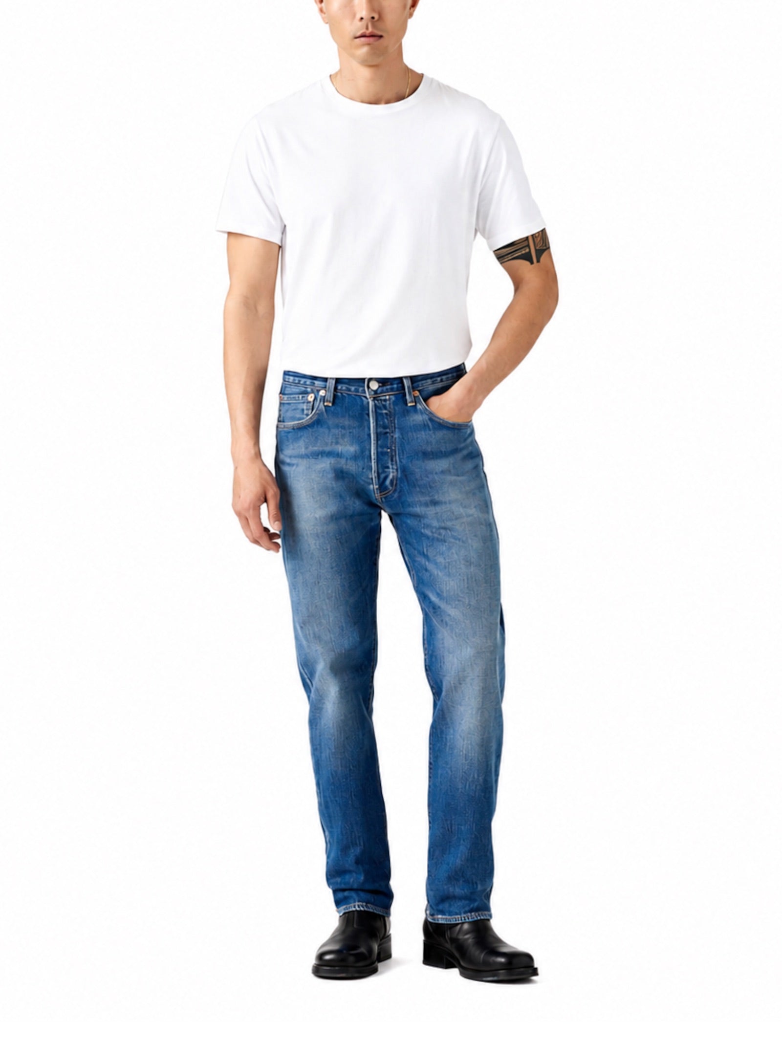 Jeans LEVI'S®  501® Medium Blue Denim 5013719 Dark Indigo LEVI'S® 