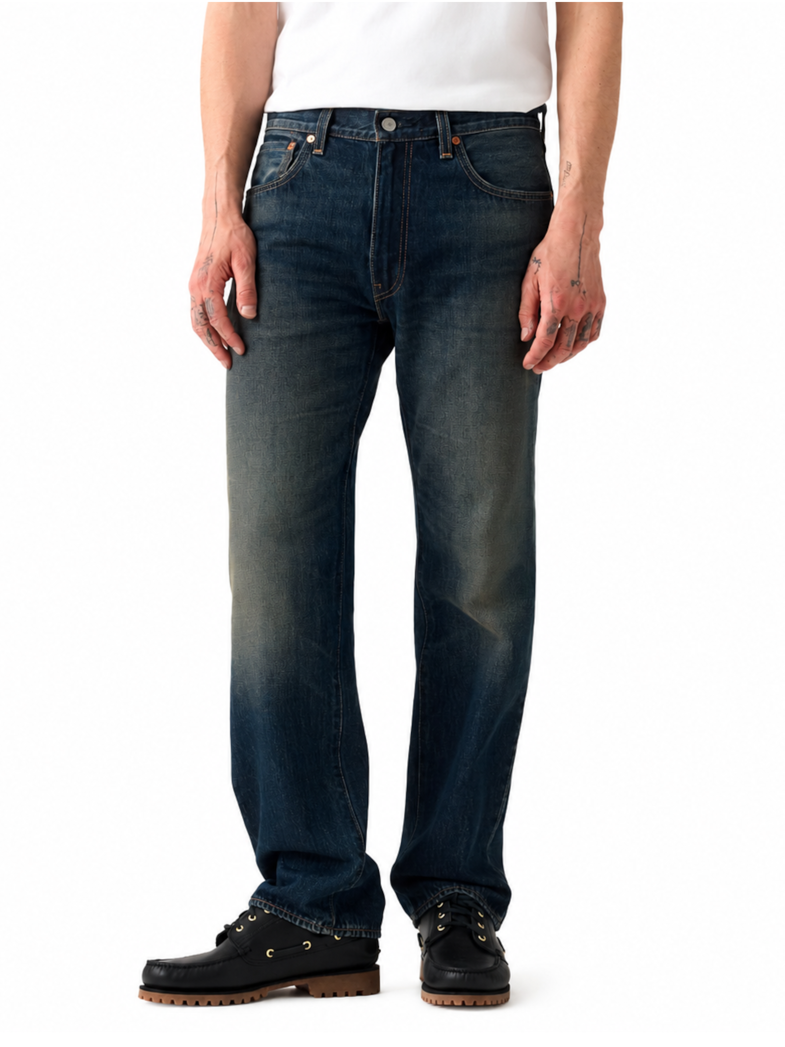 Jeans LEVI'S® 555 Dark Blue Denim Straight 5550065 Dark Indigo LEVI'S® 