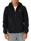 Giubbotto Lyle & Scott Nero in Softshell JK2110V JET BLACK LYLE & SCOTT 
