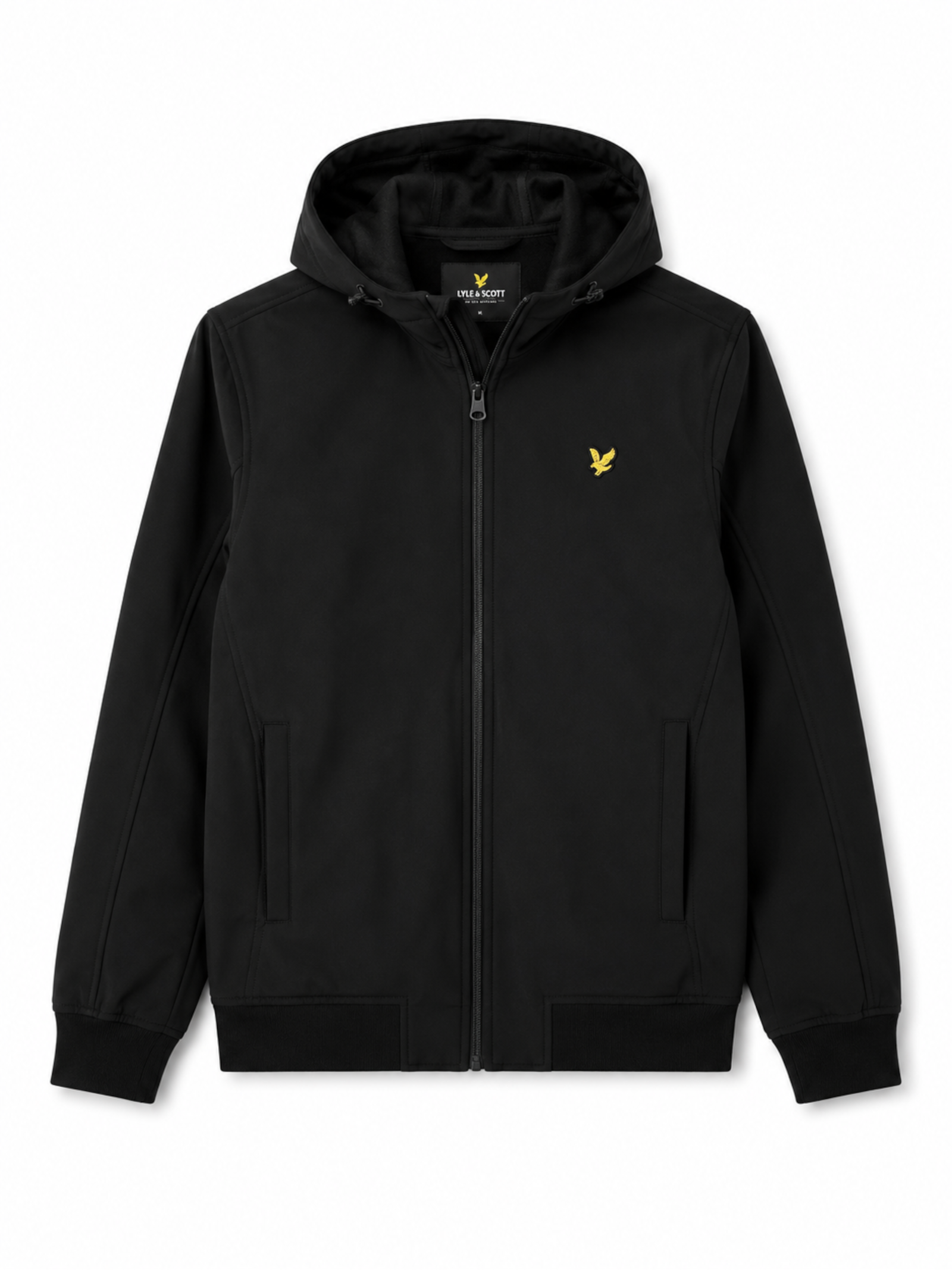 Giubbotto Lyle & Scott Nero in Softshell JK2110V JET BLACK LYLE & SCOTT 