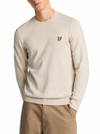 Maglia Lyle & Scott Beige misto lana merino KN2110VC COVE LYLE & SCOTT 