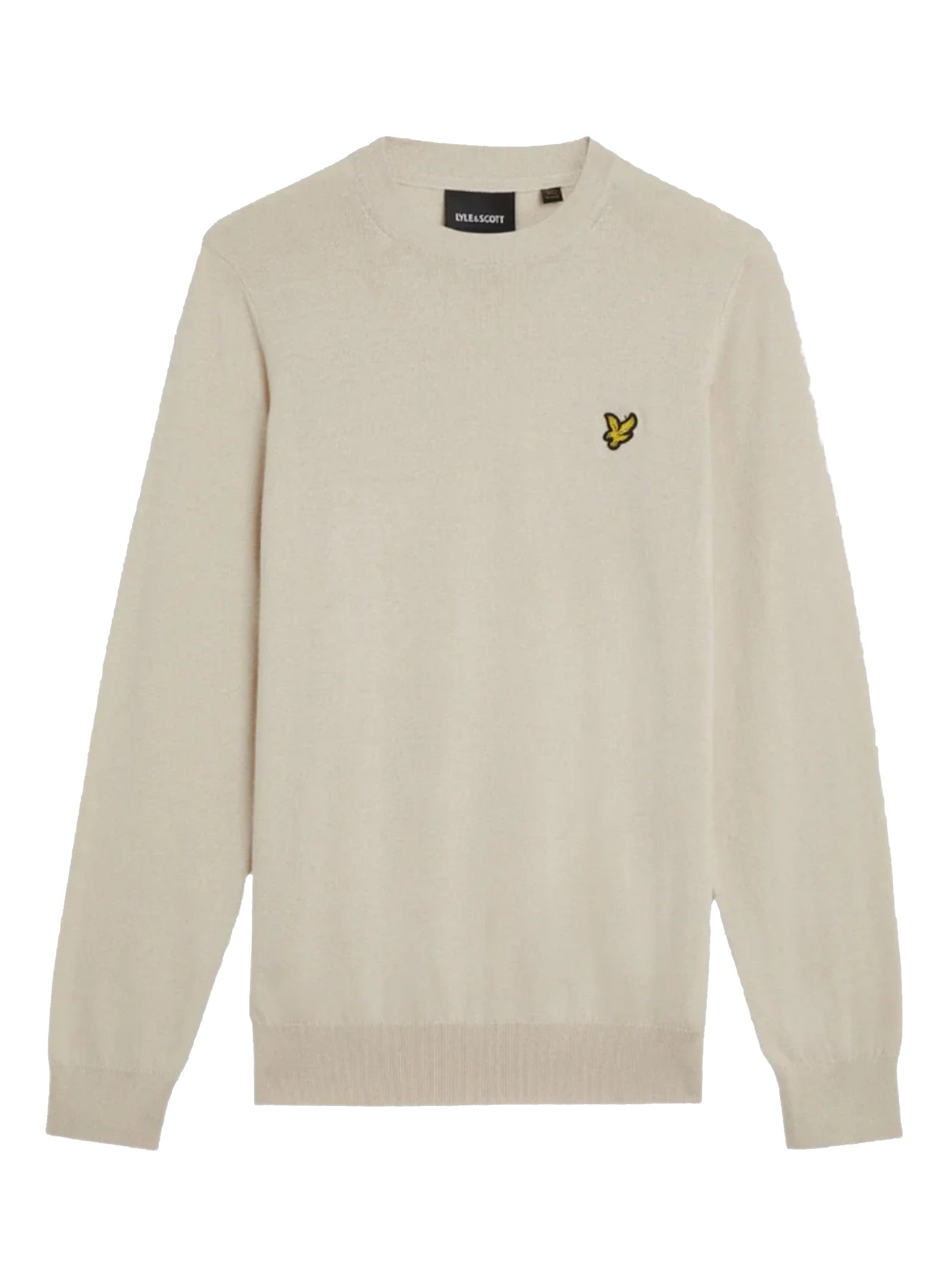 Maglia Lyle & Scott Beige misto lana merino KN2110VC COVE LYLE & SCOTT 
