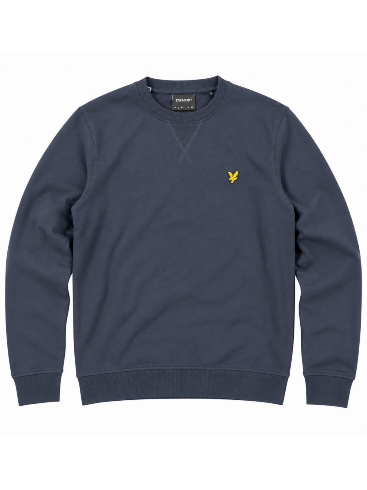 Felpa Lyle & Scott Blu girocollo ML1131 DARK NAVY LYLE & SCOTT 