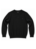 Felpa Lyle & Scott Nero tono su tono girocollo ML1131TON JET BLACK LYLE & SCOTT 
