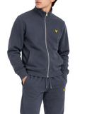 Felpa Lyle & Scott Blu con zip ML2148V DARK NAVY LYLE & SCOTT 