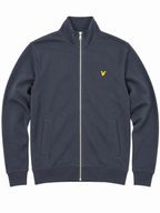 Felpa Lyle & Scott Blu con zip ML2148V DARK NAVY LYLE & SCOTT 