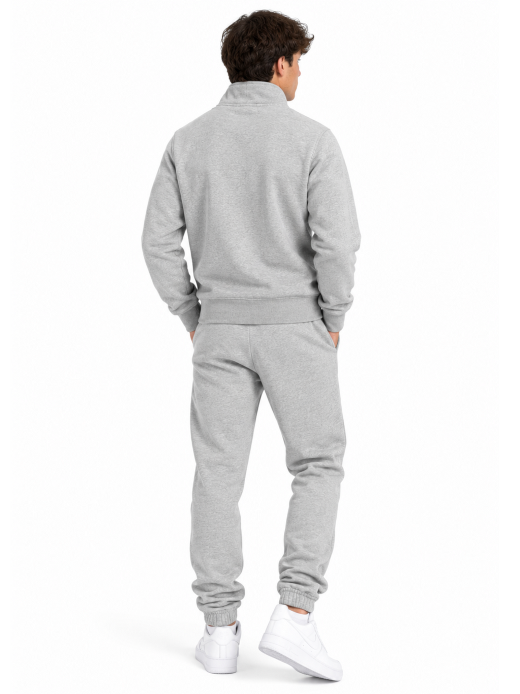 Felpa Lyle & Scott Grigio con zip ML2148V MID GREY LYLE & SCOTT 