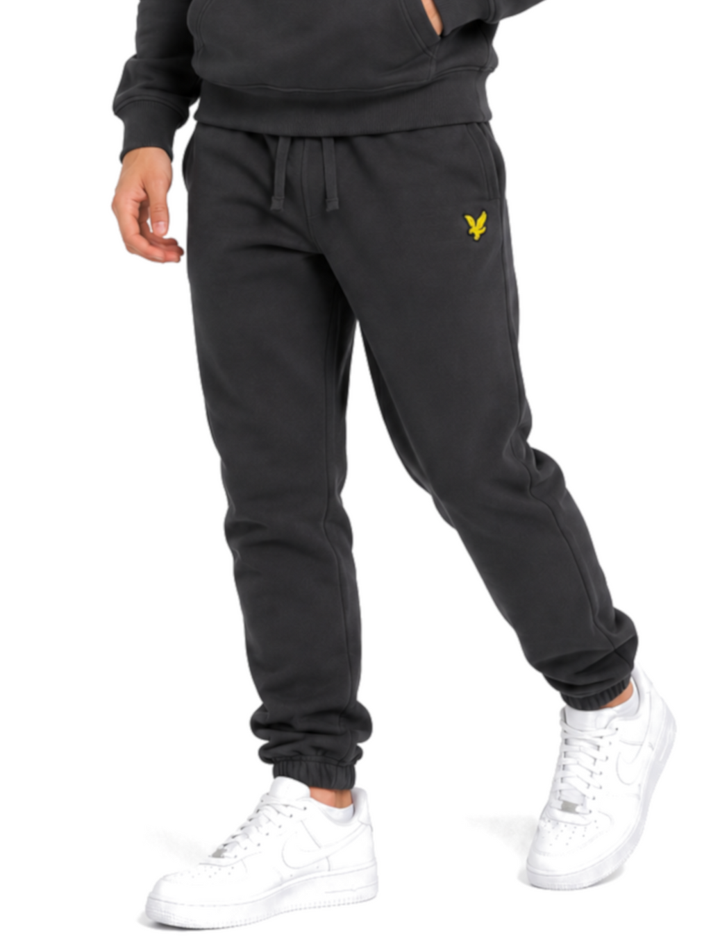 Pantalone Lyle & Scott Nero in felpa ML2150V JET BLACK LYLE & SCOTT 
