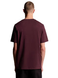 T-shirt Lyle & Scott Bordeaux Logo TS400VOG BURGUNDY LYLE & SCOTT 