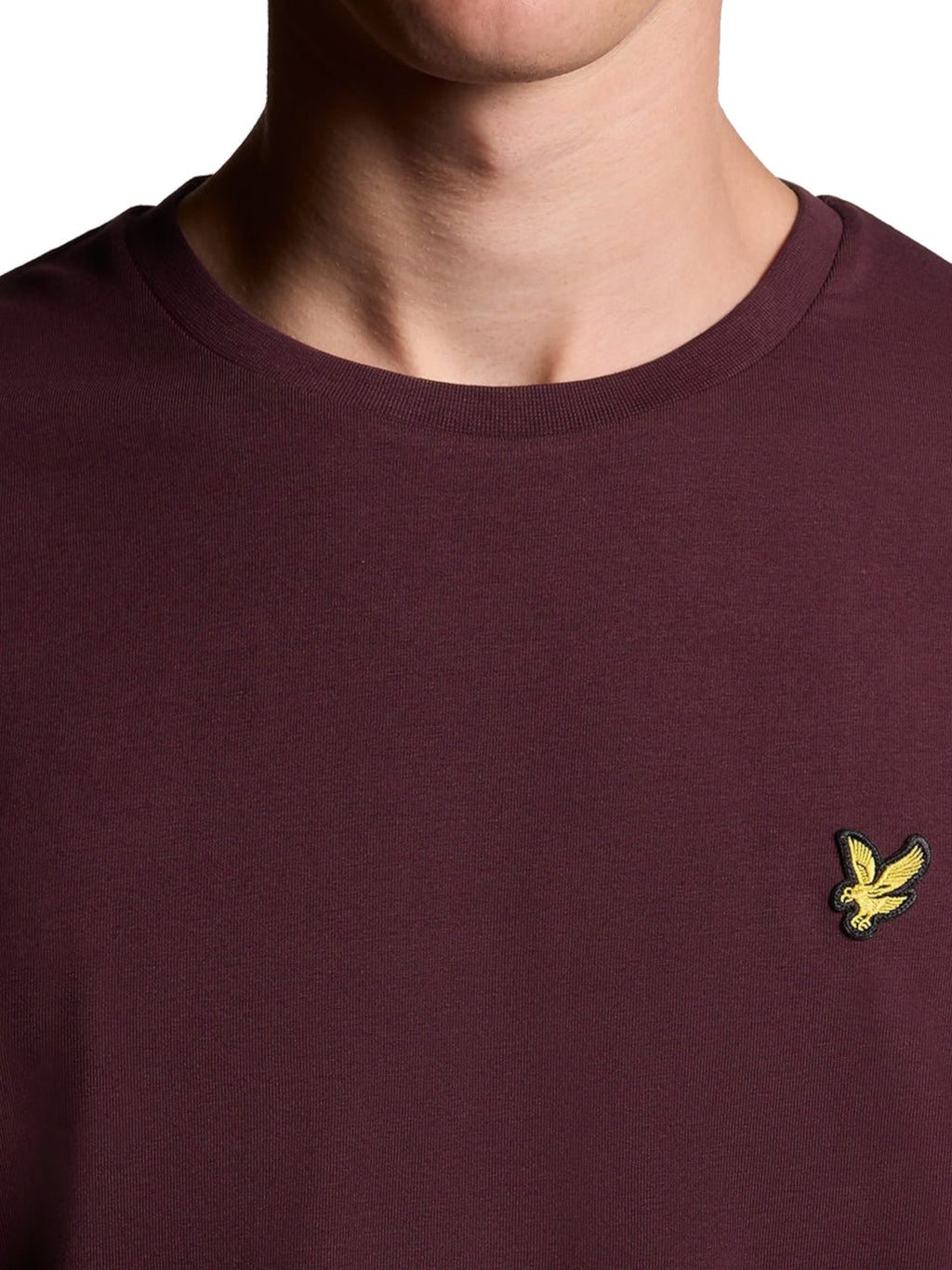 T-shirt Lyle & Scott Bordeaux Logo TS400VOG BURGUNDY LYLE & SCOTT 