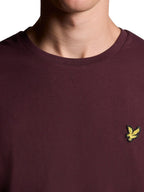 T-shirt Lyle & Scott Bordeaux Logo TS400VOG BURGUNDY LYLE & SCOTT 