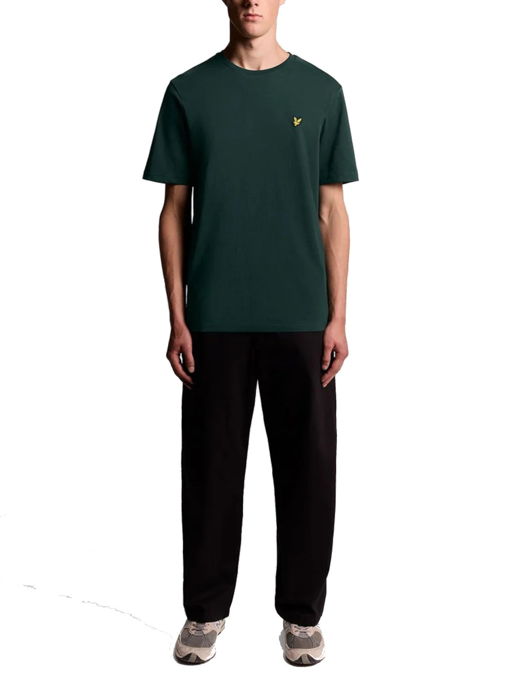 T-shirt Lyle & Scott Verde bosco Logo TS400VOG DARK GREEN LYLE & SCOTT 