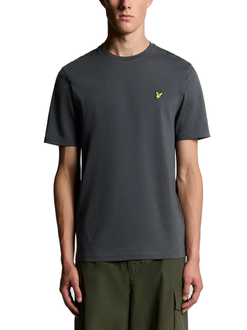 T-shirt Lyle & Scott Antracite Logo TS400VOG GUN METAL LYLE & SCOTT 