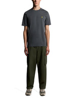 T-shirt Lyle & Scott Antracite Logo TS400VOG GUN METAL LYLE & SCOTT 