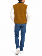 Gilet Mentore Senape basic a quadri COWBOY CINCINNATIORO MENTORE 