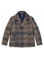 Cappotto corto Mentore Fango con cappuccio PAPA FANGO MENTORE 