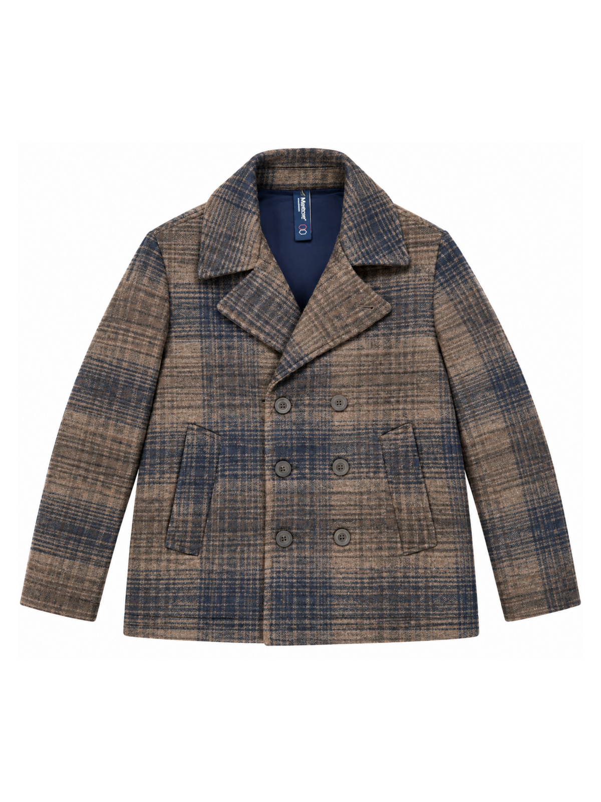 Cappotto corto Mentore Fango con cappuccio PAPA FANGO MENTORE 