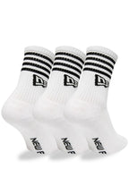 Calzini New Era Bianco Tripack 13113626 WHI NEW ERA 
