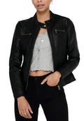 Giubbotto Only Nero Bandit in Ecopelle 15081400 /Black ONLY 