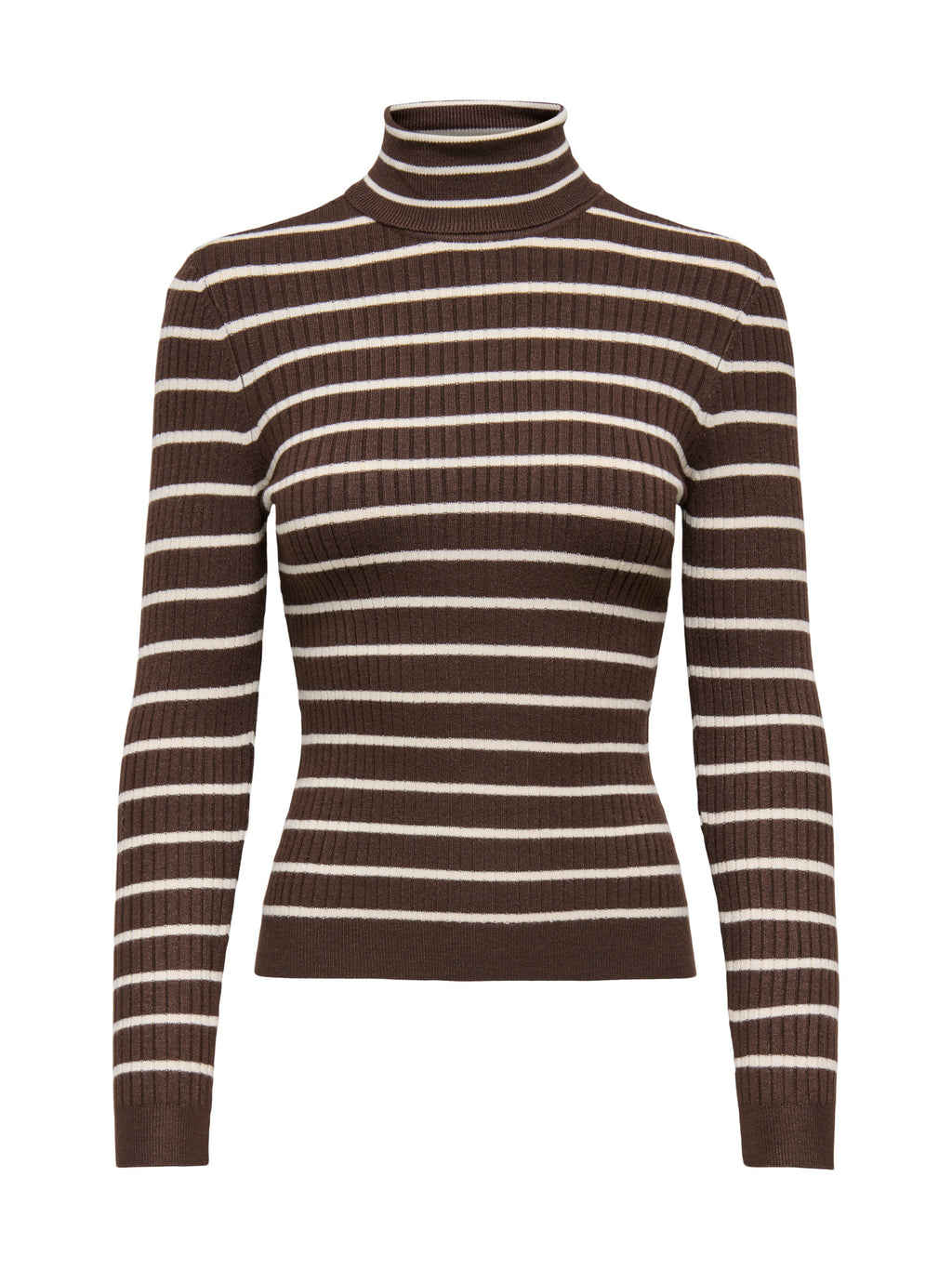 Maglia Only Karol Marrone a collo alto 15165075 /Coffee Bean ONLY 