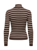 Maglia Only Karol Marrone a collo alto 15165075 /Coffee Bean ONLY 